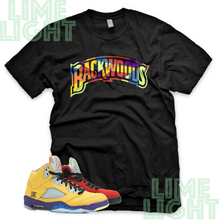 Load image into Gallery viewer, Air Jordan 5 What The "Backwoods" Air Jordan 5s Retro | Sneaker Match Tee Shirts