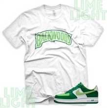Load image into Gallery viewer, Air Force 1 Shamrock "Backwoods" Nike AF1 Shamrock Sneaker Match Shirt Tee