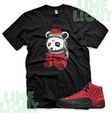 Load image into Gallery viewer, Jordan 12 Reverse Flu Game "Astro Panda" Air Jordan 12 Sneaker Match Shirt Tees