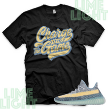 Load image into Gallery viewer, Yeezy 350 Ash Blue "The Game" Yeezy Boost 350 Ash Blue Sneaker Match Shirt
