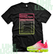 Load image into Gallery viewer, Hyper Pink/Volt "Success Fact" Vapormax Pus | Sneaker Match Shirts | Womens Tees