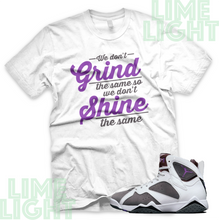Load image into Gallery viewer, Air Jordan 7 Flint "Grind Shine" Nike Air Jordan 7 High Sneaker Match Shirt Tee