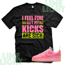 Load image into Gallery viewer, Air Force1 Experimental Racer Pink "Sick Kicks" Nike AF1 Sneaker Match Shirt