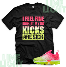 Load image into Gallery viewer, Hyper Pink/Volt "Sick Kicks" Vapormax Pus | Sneaker Match Shirts | Womens Tees