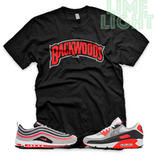 Load image into Gallery viewer, Radiant Red/ Infrared "Backwoods" Airmax 90/97 | Nike Match Tee | Sneaker Shirts