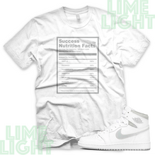 Load image into Gallery viewer, Air Jordan 1 1985 Neutral Grey "Success" Nike Air Jordan Sneaker Match Shirt