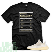 Load image into Gallery viewer, Natural "Success Facts" Yeezy Boost 350 V2 | Sneaker Match T-Shirts | Yeezys