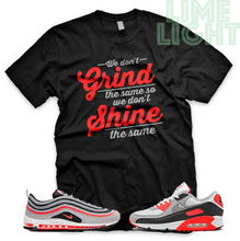 Load image into Gallery viewer, Radiant Red/Infrared "Grind Shine" Airmax 90 Air Max 97 Shirt |Sneaker Match Tee