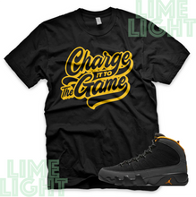 Load image into Gallery viewer, Nike Air Jordan 9 University Gold "The Game" Jordan 9 Sneaker Match Shirts