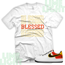Load image into Gallery viewer, Nike Air Force 1 Raygun "Blessed7" Air Force 1 Sneaker Match Shirts Tee