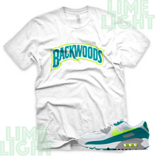 Load image into Gallery viewer, Air Max 90 Spruce Lime "Backwoods" Air Max 90 Teal Green Sneaker Match Shirt Tee