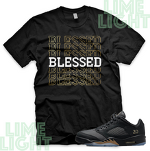 Load image into Gallery viewer, Air Jordan 5 Wings Class of 2021 "Blessed7" Nike AJ5 Sneaker Match Shirt Tee