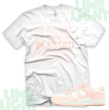 Load image into Gallery viewer, Dunk Low Orange Pearl "Blessed7" Nike Dunk Low Sneaker Match Shirt Tees