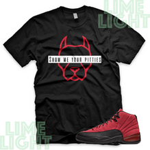 Load image into Gallery viewer, Jordan 12 Reverse Flu Game "Pitties" Air Jordan 12 Sneaker Match Shirt Tee