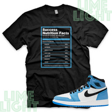 Load image into Gallery viewer, Nike Air Jordan 1 University Blue "Success" Jordan 1 Sneaker Match Shirts Tees