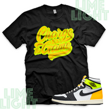 Load image into Gallery viewer, Volt Gold Air Jordan 1 "The Game" Nike Air Jordan 1 Sneaker Match Shirt Tee