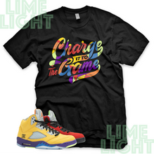 Load image into Gallery viewer, Air Jordan 5 What The "The Game" Air Jordan 5s Retro | Sneaker Match T-Shirts