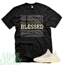 Load image into Gallery viewer, Natural "Blessed 7" Yeezy Boost 350 V2 | Sneaker Match T-Shirts | Yeezy Tee