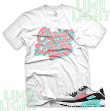 Load image into Gallery viewer, Air Max 90 G "The Game" Nike Air Max 90 Hot Punch/Aurora Sneaker Match Shirt Tee