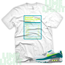 Load image into Gallery viewer, Air Max 90 Spruce Lime "The Game" Air Max 90 Teal Green Sneaker Match Shirt