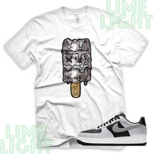 Load image into Gallery viewer, Air Force 1 Silver Snake "Popsicle" Nike AF1 Silver Snake Sneaker Match Shirt