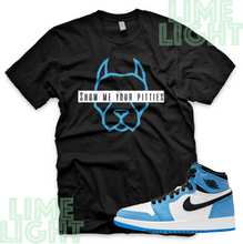 Load image into Gallery viewer, Nike Air Jordan 1 University Blue "Pitties" Jordan 1 Sneaker Match Shirts