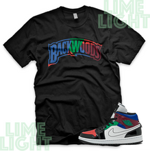 Load image into Gallery viewer, University Red/Hyper Royal "Backwoods" Air Jordan 1 Retro | Sneaker Match Shirts