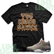 Load image into Gallery viewer, Nike Air Jordan 3 Cool Grey "Sauce" Jordan 3 Sneaker Match Shirts Tees