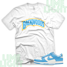 Load image into Gallery viewer, Dunk Low Coast "Backwoods" Coast Blue | Sneaker Match T-Shirt | Sneaker Tees