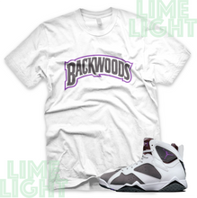 Load image into Gallery viewer, Air Jordan 7 Flint "Backwoods" Nike Air Jordan 7 High Sneaker Match Shirt Tee