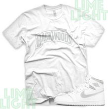 Load image into Gallery viewer, Air Jordan 1 1985 Neutral Grey "Backwoods" Nike Air Jordan Sneaker Match Shirt