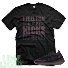 Load image into Gallery viewer, Onyx "Sick Kicks" Yeezy Boost 380 | Sneaker Match T-Shirts | Yeezy Tee Shirt
