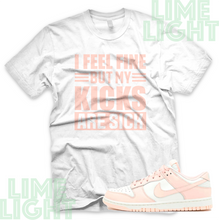 Load image into Gallery viewer, Dunk Low Orange Pearl "Sick Kicks" Nike Dunk Low Sneaker Match Shirt Tees