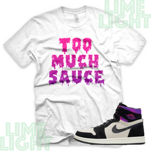 Load image into Gallery viewer, Jordan 1 Zoom Comfort PSG "Sauce" Nike Air Jordan 1 Sneaker Match Shirt Tee