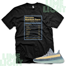 Load image into Gallery viewer, Yeezy 350 Ash Blue "Success Facts" Yeezy Boost 350 Ash Blue Sneaker Match Shirt