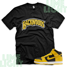 Load image into Gallery viewer, Varsity Maize Nike Dunk Highs "Backwoods" Nike Dunk High Sneaker Match Shirt Tee