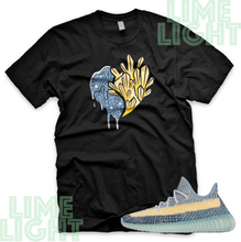 Load image into Gallery viewer, Yeezy 350 Ash Blue "Heartless" Yeezy Boost 350 Ash Blue Sneaker Match Shirt