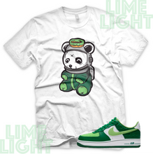Load image into Gallery viewer, Air Force 1 Shamrock "Astro Panda" Nike AF1 Shamrock Sneaker Match Shirt Tee