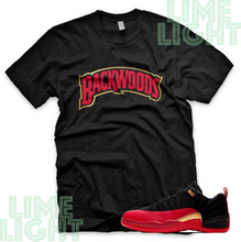 Load image into Gallery viewer, Jordan 12 Low Super Bowl "Backwoods" Nike Air Jordan 12 Sneaker Match Shirt Tee