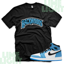 Load image into Gallery viewer, Nike Air Jordan 1 University Blue "Backwoods" Air Jordan 1 Sneaker Match Shirts