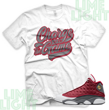 Load image into Gallery viewer, Air Jordan 13 Red Flint "The Game" Nike Air Jordan 13 Sneaker Match Shirt Tee