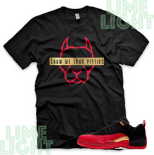 Load image into Gallery viewer, Jordan 12 Low Super Bowl "Pitties" Nike Air Jordan 12 Sneaker Match Shirt Tee