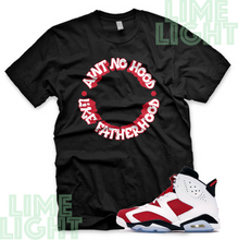 Load image into Gallery viewer, Air Jordan 6 Carmine "Fatherhood" Nike Air Jordan 6 Sneaker Match Tee Shirt