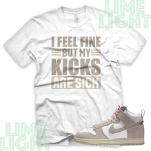 Load image into Gallery viewer, Dunk High Light Orewood "Sick Kicks" Nike Dunk High Orewood Sneaker Match Shirt