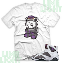 Load image into Gallery viewer, Air Jordan 7 Flint "Astro Panda" Nike Air Jordan 7 High Sneaker Match Shirt Tee