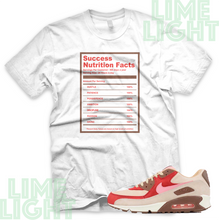 Load image into Gallery viewer, Air Max 90 Bacon "Success Facts" Nike Air Max 90 Sneaker Match Shirt Tee