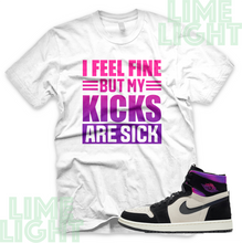 Load image into Gallery viewer, Jordan 1 Zoom Comfort PSG "Sick Kicks" Nike Air Jordan 1 Sneaker Match Shirt Tee