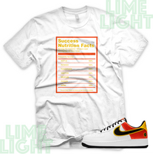 Load image into Gallery viewer, Nike Air Force 1 Raygun "Success Facts" Air Force 1 Sneaker Match Shirts Tee