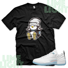 Load image into Gallery viewer, Jordan 12 Easter 2021 "Penguin" Nike Air Jordan 12 Sneaker Match Shirt Tee