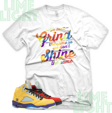 Load image into Gallery viewer, Air Jordan 5 What The "Grind Shine" Air Jordan 5s Retro | Sneaker Match T-Shirts